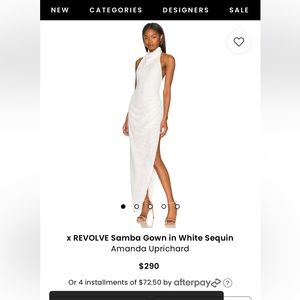 Amanda uprichard samba gown
